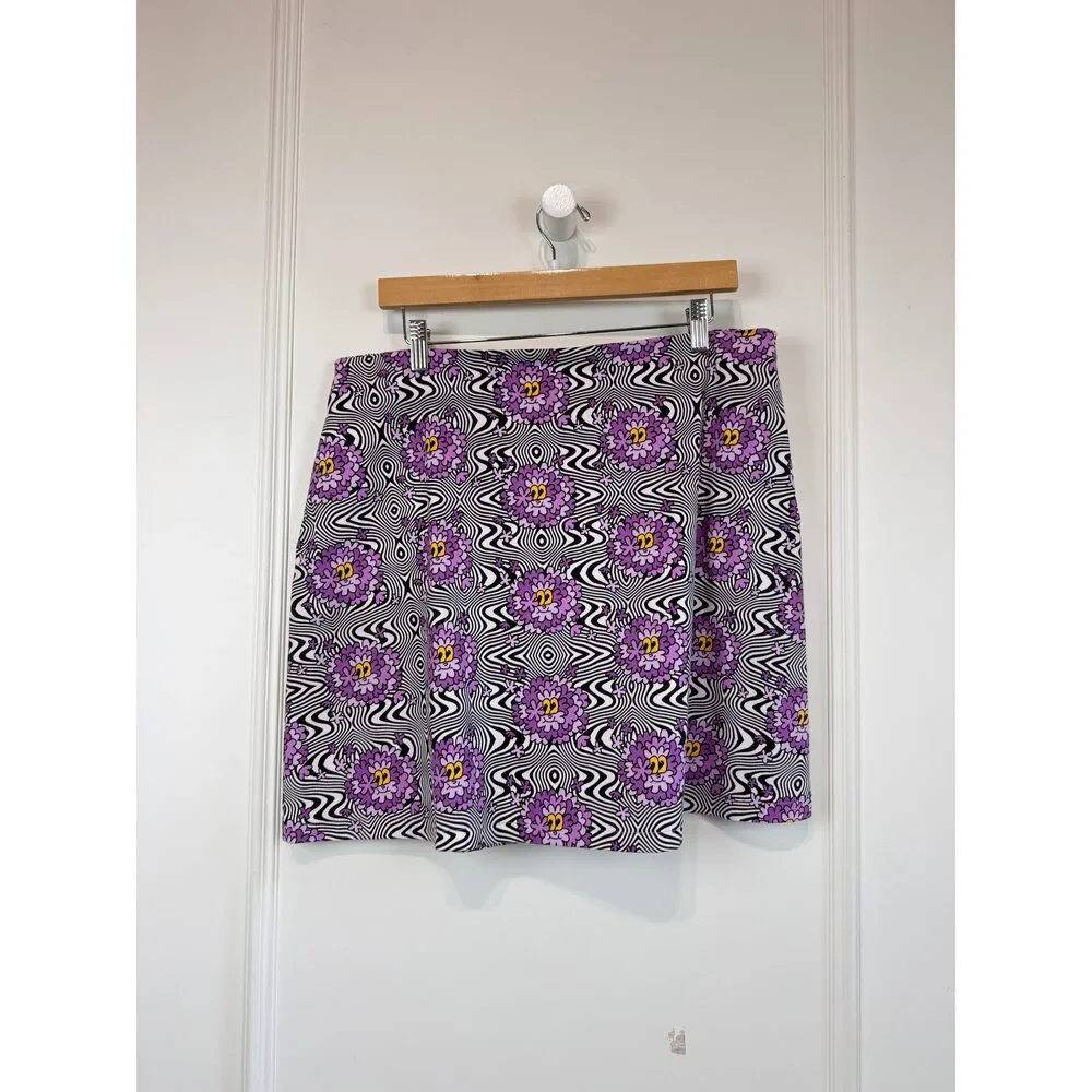 Nooworks Pattern Mini Skirt (XL)